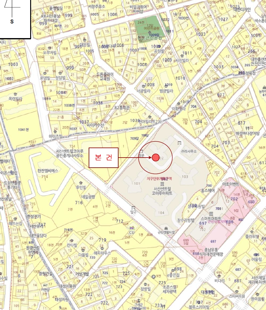 충청남도 서산시 석림동 962 서산센트럴코아루아파트 102동 7층704호 아파트 경매 사진 19