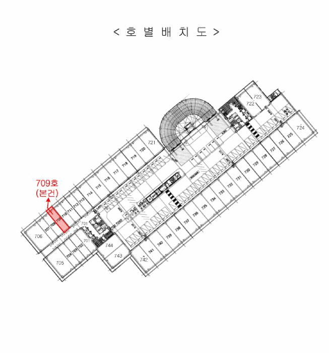 경기도 김포시 구래동 6877-5 김포한강 듀클래스 7층 709호 지식산업센터 경매 사진 10