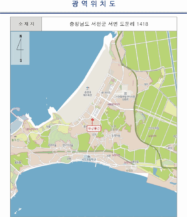 충청남도 서천군 서면 도둔리 1418 숙박시설 경매 사진 35