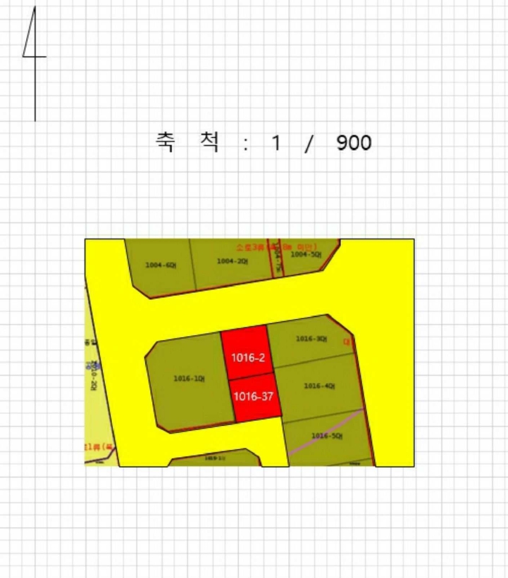 울산광역시 북구 산하동 1016-2 대지 경매 사진 7