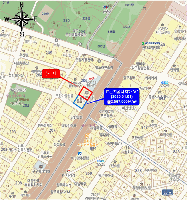 광주광역시 북구 우산동 206-10 근린생활시설 경매 사진 20