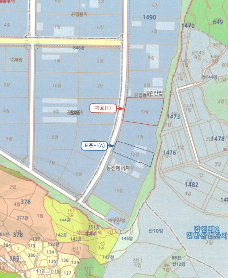 전라남도 강진군 성전면 명산리 1490-10 공장용지 경매 사진 11