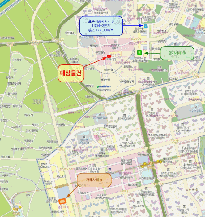 경기도 김포시 양촌읍 양곡리 412-1 외 1필지 대지 경매 사진 18