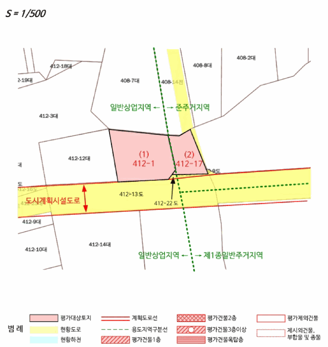 경기도 김포시 양촌읍 양곡리 412-1 외 1필지 대지 경매 사진 19