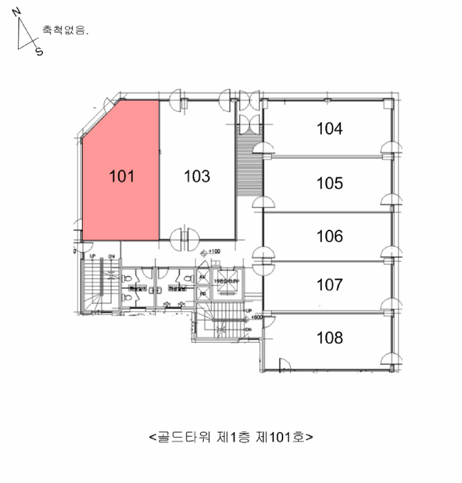 충청북도 음성군 맹동면 동성리 455 골드타워 1층101호 근린상가 경매 사진 24