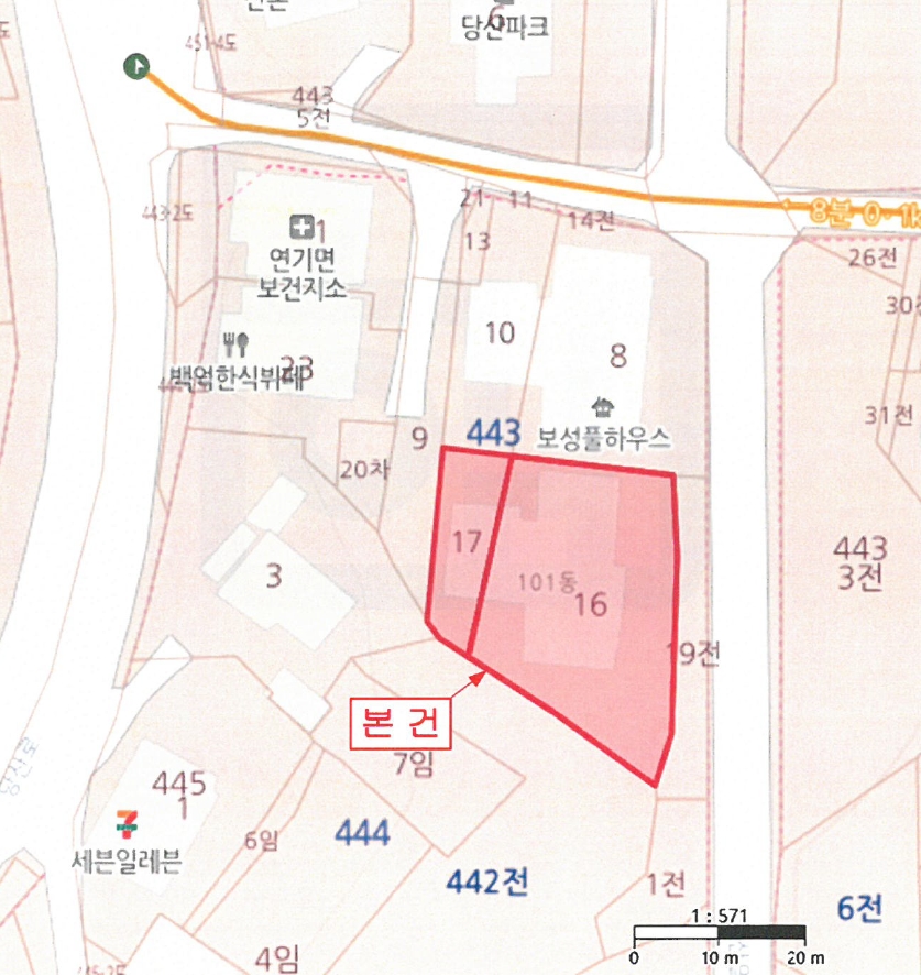 세종특별자치시 연기면 연기리 443-16 4층401호 외 1필지 연립주택 경매 사진 9