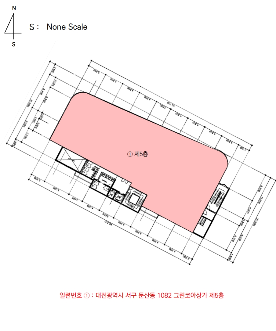 대전광역시 서구 둔산동 1082 그린코아상가 5층 근린상가 경매 사진 17