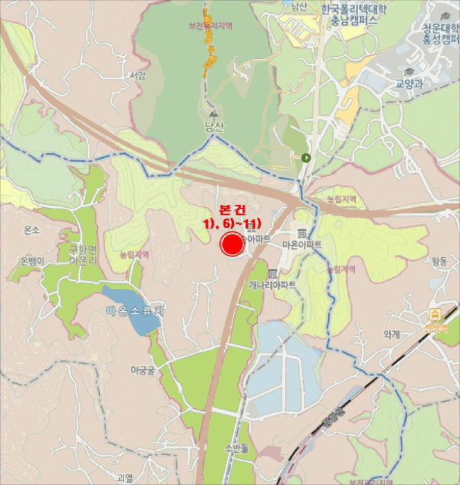 충청남도 홍성군 구항면 마온리 9-7 외 5필지 자동차관련시설 경매 사진 28