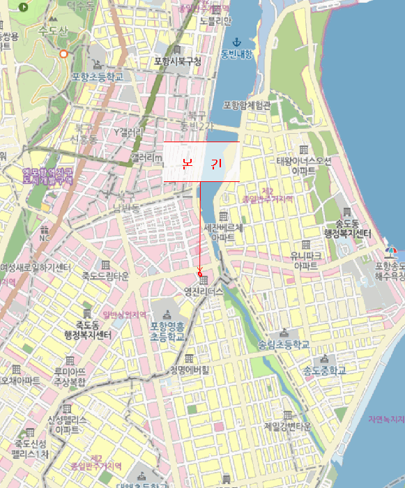 경상북도 포항시 북구 죽도동 20-135 근린시설 경매 사진 39