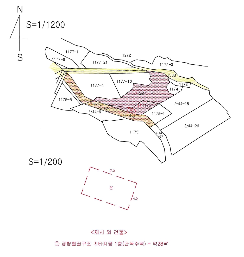 경상북도 청도군 각북면 오산리 1175-3 외 4필지 임야 경매 사진 20