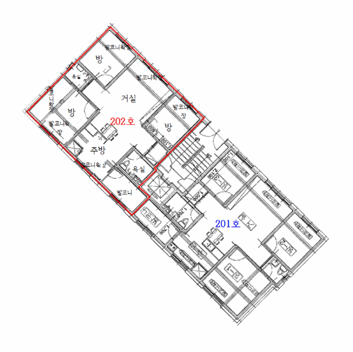 경기도 파주시 야당동 466-53 이편한아침1단지 2동 2층202호 외 1필지 다세대주택 경매 사진 8