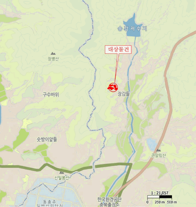 충청북도 충주시 산척면 송강리 1819-3 답 경매 사진 8