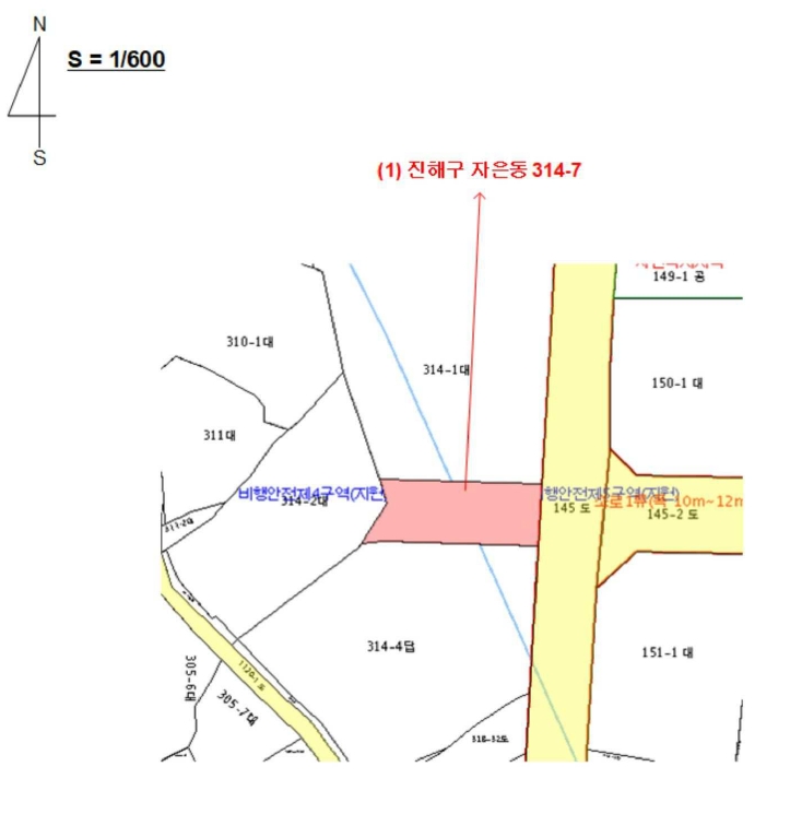 경상남도 창원시 진해구 자은동 314-7 답 경매 사진 22