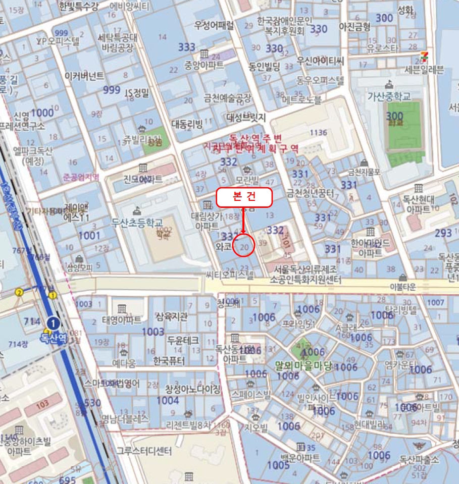 서울특별시 금천구 독산동 332-20 킹캐슬3차 제4층 제403호 오피스텔 경매 사진 19