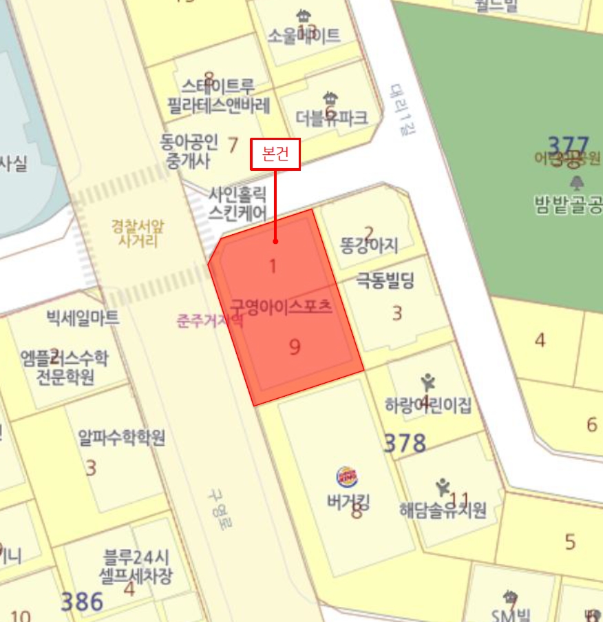 울산광역시 울주군 범서읍 구영리 378-1 4층401호 외 1필지 근린상가 경매 사진 7