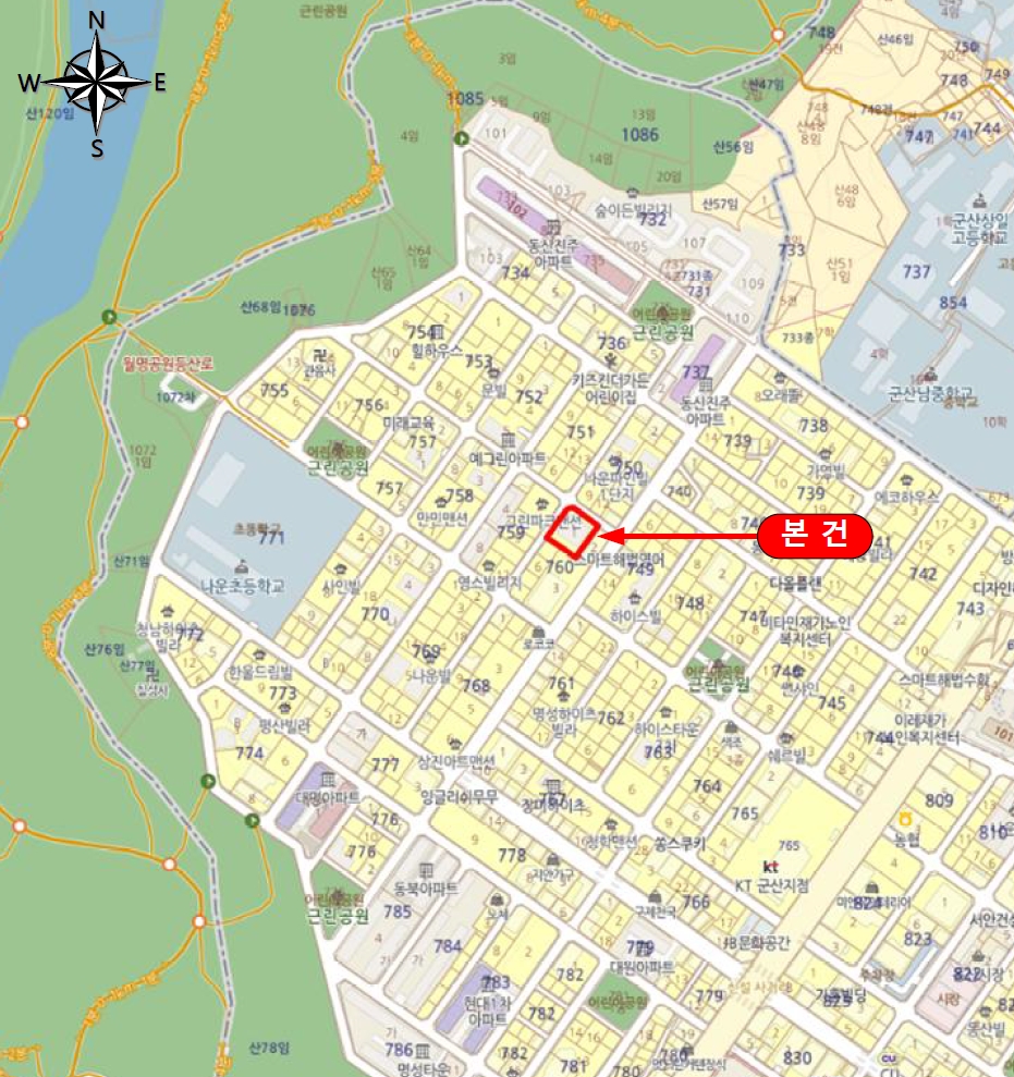 전북특별자치도 군산시 나운동 760-1 성경파스텔아파트 2층201호 아파트 경매 사진 13