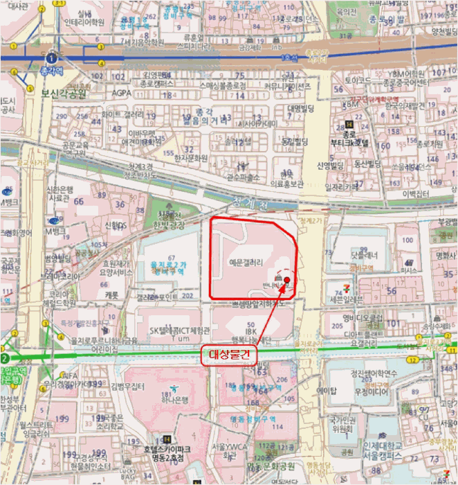 서울특별시 중구 장교동 1 제1,2동 제26층 제5호 근린상가 경매 사진 9