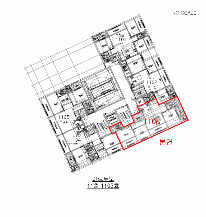 인천광역시 미추홀구 숭의동 158-31 아르누보 11층1103호 다세대(빌라) 경매 사진 34