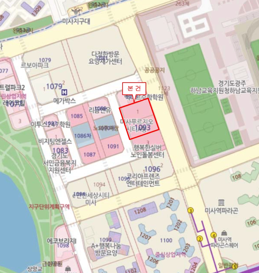 경기도 하남시 망월동 1093-1 미사푸르지오시티 에이동 2층 에이-209호 근린상가 경매 사진 29