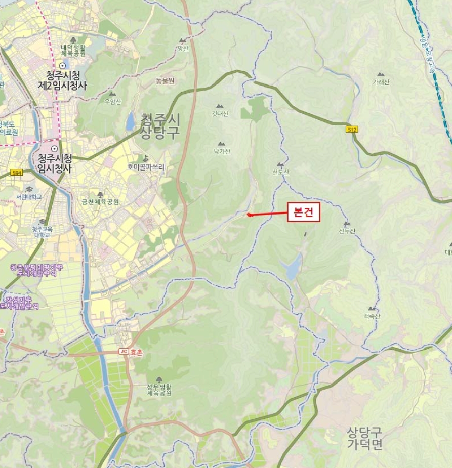 충청북도 청주시 상당구 월오동 195 외 5필지 전 경매 사진 12