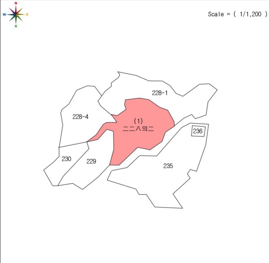 충청북도 영동군 양강면 묵정리 228-2 답 경매 사진 41