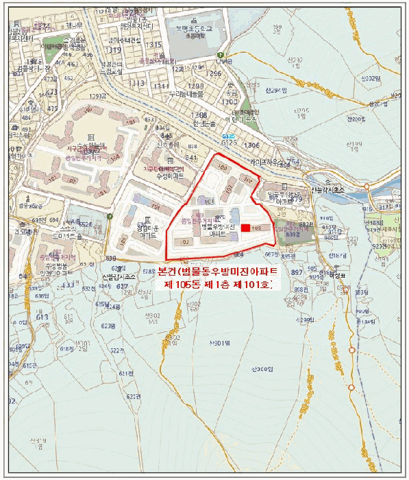 대구광역시 수성구 범물동 670 범물우방미진아파트 105동 1층101호 아파트 경매 사진 13