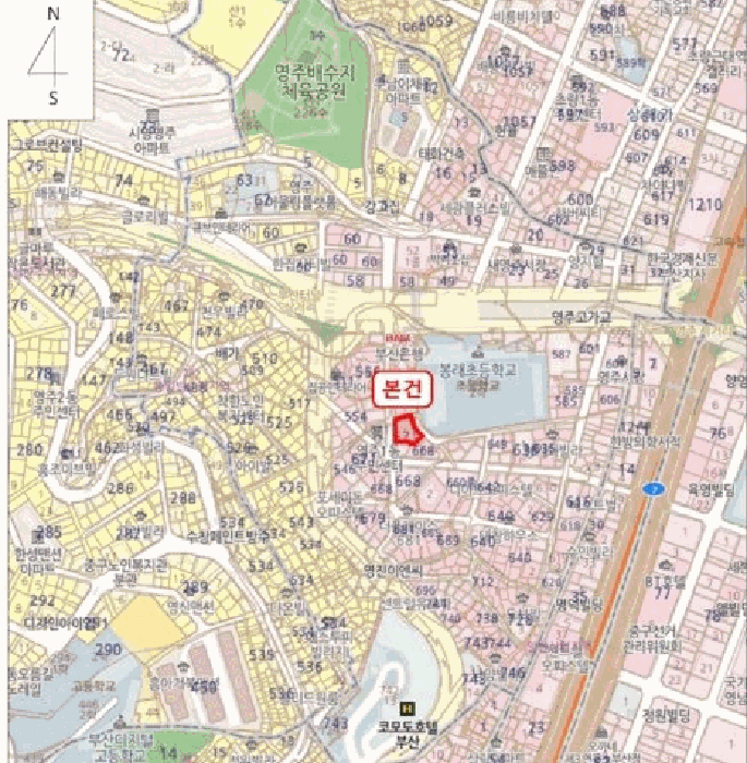 부산광역시 중구 영주동 671-5 블루스톤 8층804호 외 1필지 오피스텔(주거) 경매 사진 7
