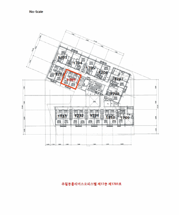 광주광역시 남구 주월동 957-1 주월동홀리어스오피스텔 17층1701호 외 2필지 근린상가 경매 사진 7