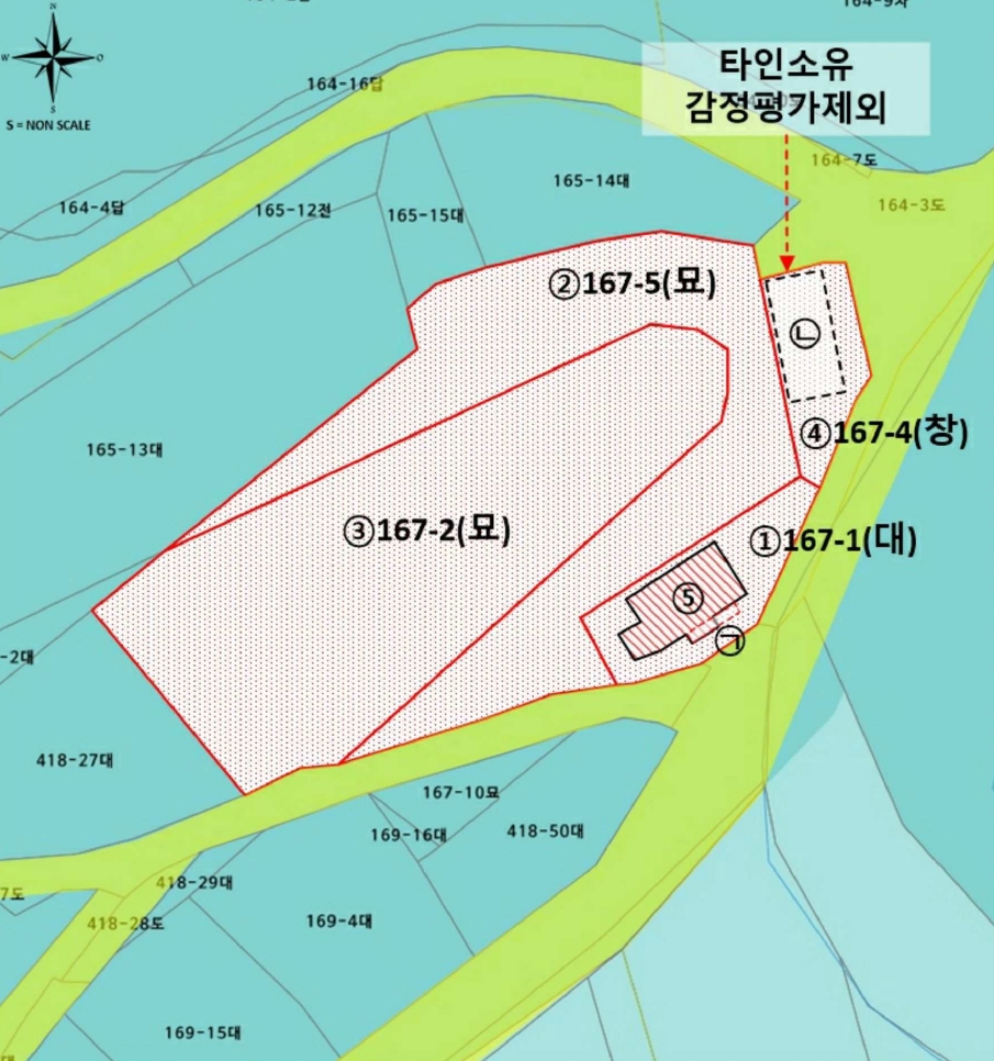 경상남도 함안군 법수면 윤내리 167-5 외 2필지 묘지 경매 사진 19