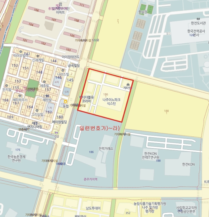 전남 나주시 빛가람동 186-1, 나동 1층씨-112호 (빛가람동,게토333지식산업센터) 지식산업센터 경매 사진 10