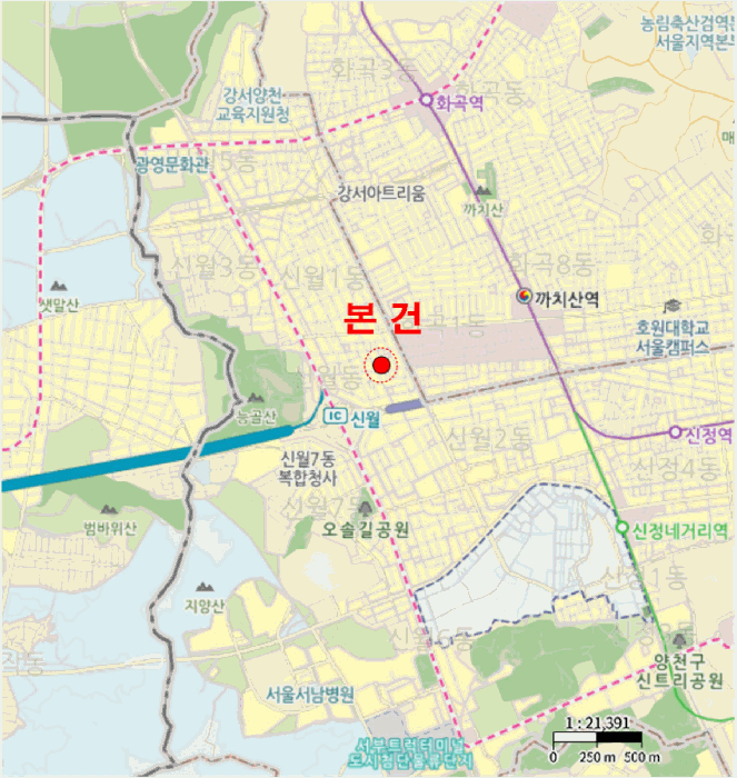 서울특별시 양천구 신월동 233-21 대흥미소가 제3층 제301호 외 1필지 다세대주택 경매 사진 9