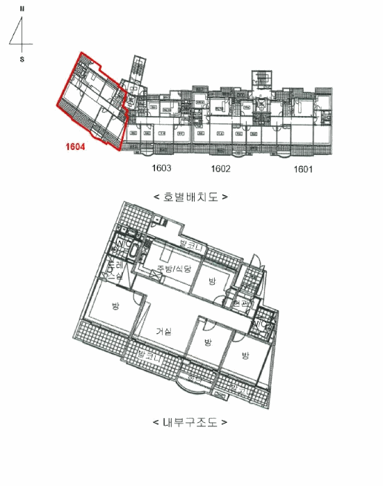 경기 용인시 수지구 죽전동 1302, 603동 16층1604호 (죽전동,꽃메마을한라신영프로방스) 외 1필지 아파트 경매 사진 12