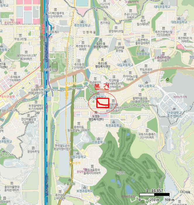 경기 용인시 수지구 죽전동 1302, 603동 16층1604호 (죽전동,꽃메마을한라신영프로방스) 외 1필지 아파트 경매 사진 9