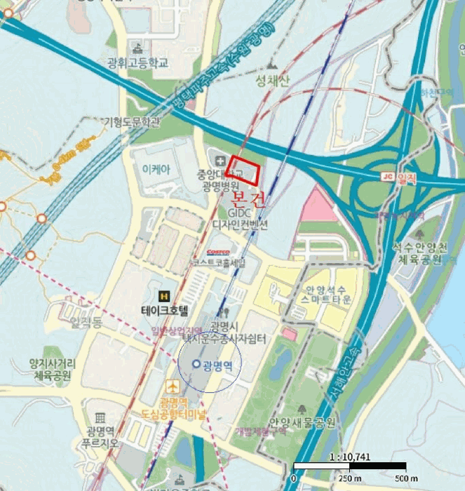 경기도 광명시 일직동 501-4 광명역엠클러스터 6층603호 근린상가 경매 사진 17
