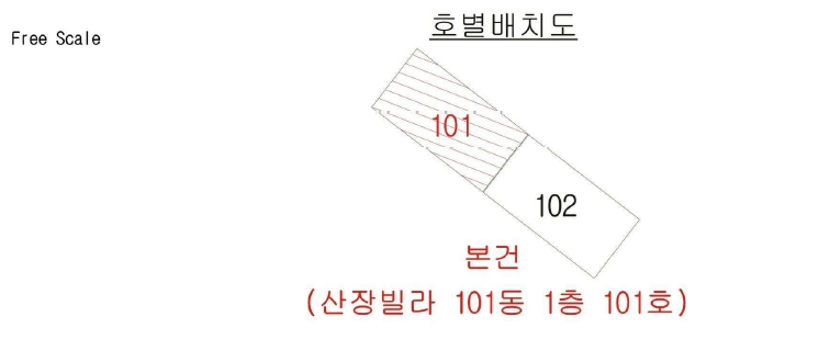 경상북도 예천군 예천읍 대심리 435-2 산장빌라 101동 1층101호 다세대(빌라) 경매 사진 13