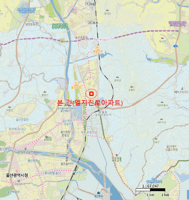 울산광역시 북구 연암동 370 엘지진로아파트 101동 1층102호 아파트 경매 사진 23
