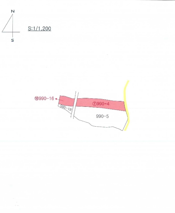 경상북도 영천시 화산면 대안리 990-4 외 1필지 전 경매 사진 8
