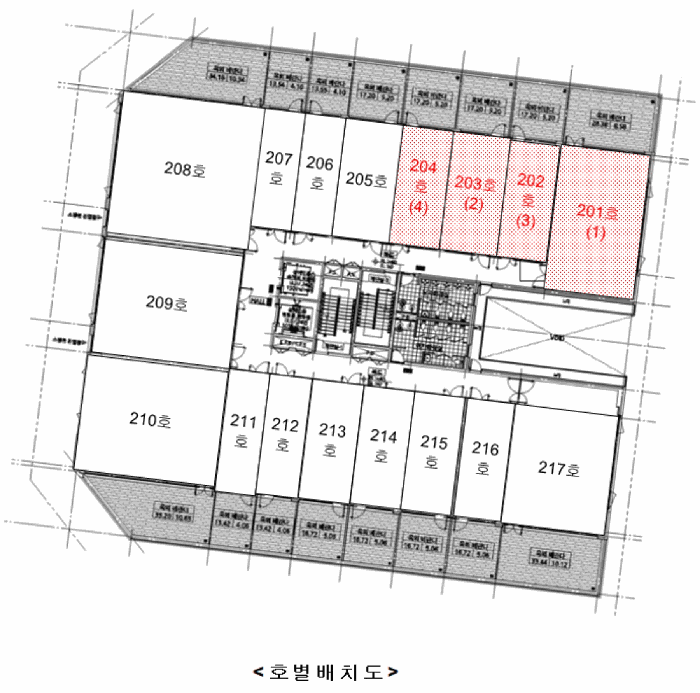 경기도 안산시 단원구 성곡동 838 반달섬라군타워 2층201호 근린상가 경매 사진 12