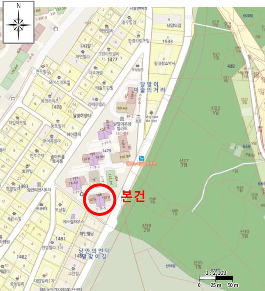 부산광역시 해운대구 중동 1479 달맞이우성빌라트 106동 6층602호 아파트 경매 사진 23
