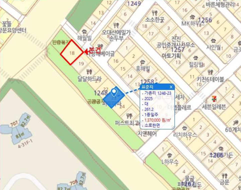 경상남도 양산시 물금읍 가촌리 1248-18 대지 경매 사진 4