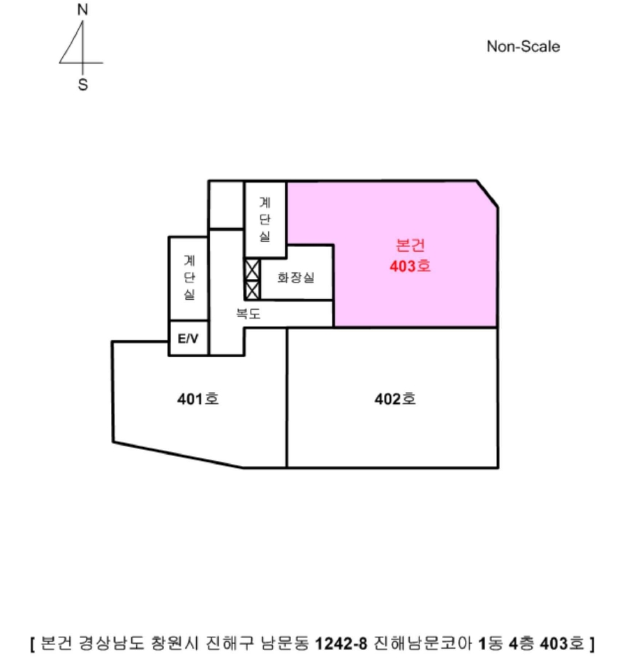 경상남도 창원시 진해구 남문동 1242-8 진해남문코아 1동 4층403호 근린상가 경매 사진 22