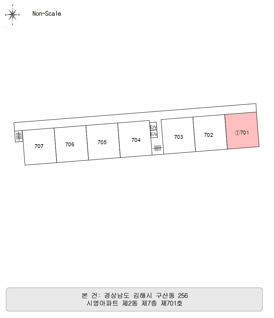 경상남도 김해시 구산동 256 시영아파트 2동 7층701호 아파트 경매 사진 25