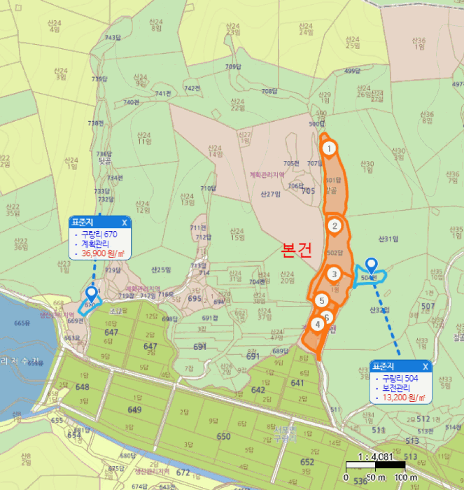 경상남도 사천시 서포면 구랑리 501 외 6필지 근린생활시설 경매 사진 60