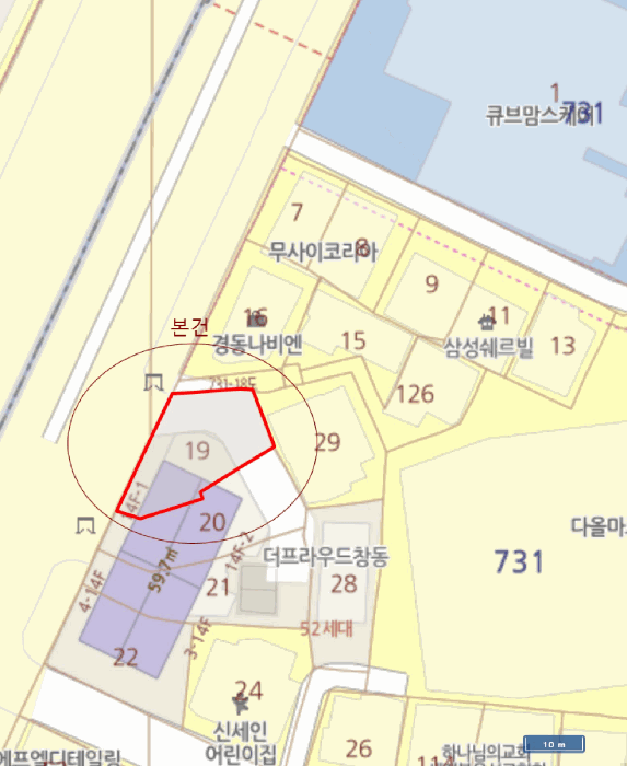 서울특별시 도봉구 창동 731-19 더프라우드창동1동 4층401호 외 4필지 오피스텔(주거) 경매 사진 20