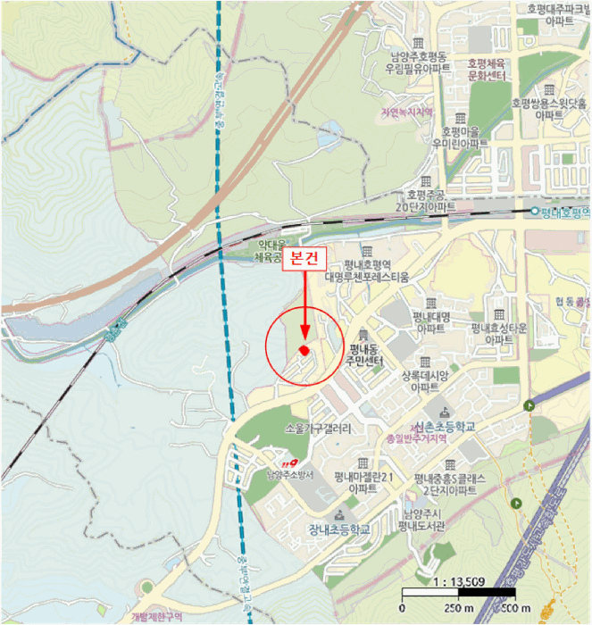 경기도 남양주시 평내동 441-92 대양드림타운 103동 3층302호 다세대(빌라) 경매 사진 20