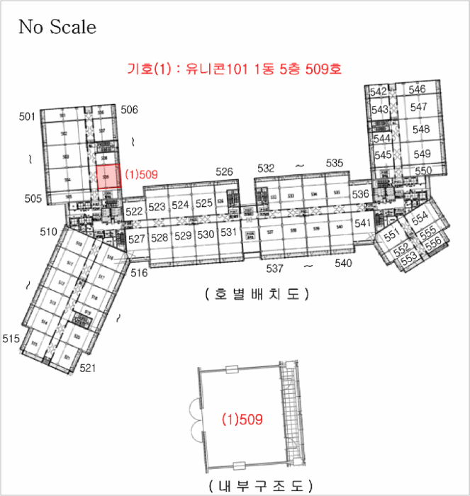 충청남도 아산시 탕정면 용두리 728 유니콘101 1동 5층509호 지식산업센터 경매 사진 14