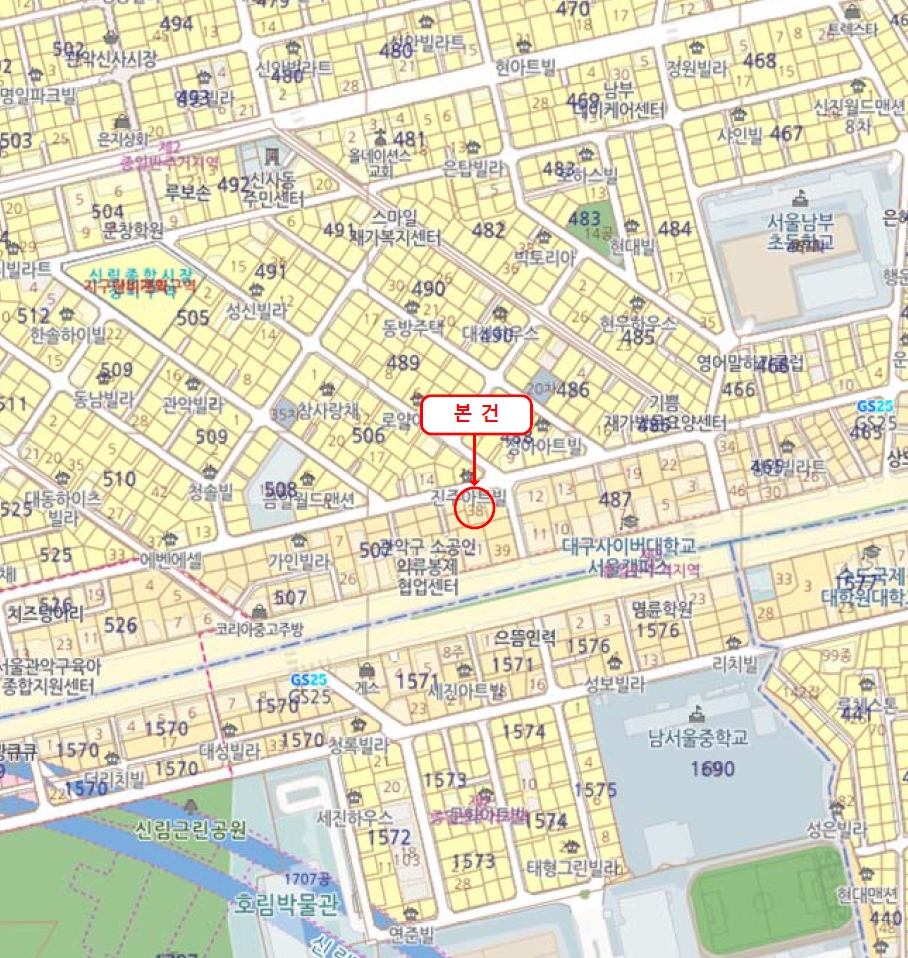 서울특별시 관악구 신림동 507-38 엠엘쉐르빌 3층301호 다세대(빌라) 경매 사진 19