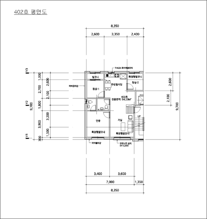 경기도 김포시 통진읍 도사리 480-8 2동 4층 402호 다세대주택 경매 사진 13