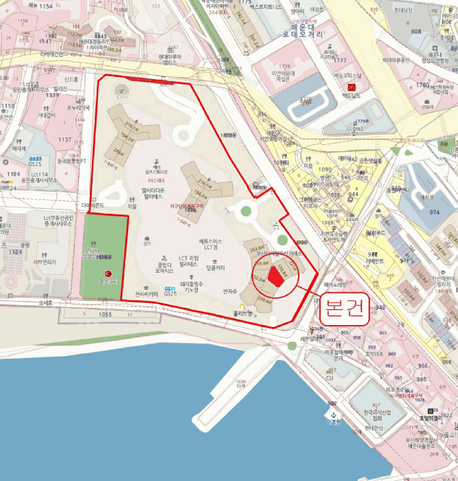 부산광역시 해운대구 중동 1829 엘시티 랜드마크타워동 24층2407호 외 2필지 숙박(콘도등) 경매 사진 9