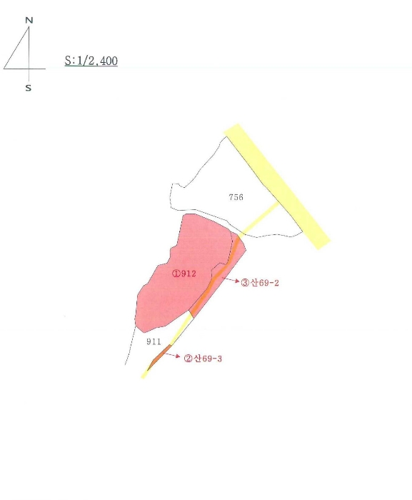 경상북도 영주시 휴천동 산69-2 임야 경매 사진 6